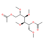 1,5-di-O-acetyl 2,3,4,6-tetra-O-methyl glucitol