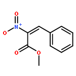 2-Propenoic acid, 2-nitro-3-phenyl-, methyl ester