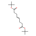 4-Octenedioic acid, bis(1,1-dimethylethyl) ester, (4E)-