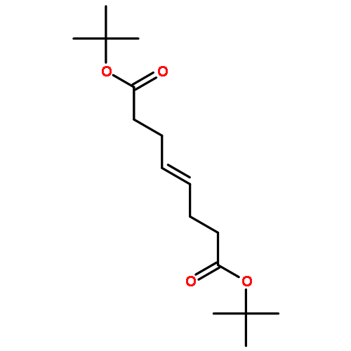 4-Octenedioic acid, bis(1,1-dimethylethyl) ester, (4E)-