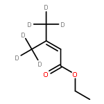 1-Ethyl-3-methyl-2-butenoate-d6