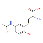 L-Cysteine,S-[5-(acetylamino)-2-hydroxyphenyl]-