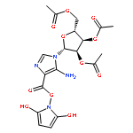 N-Succinimidyl-5-amino-1-(2,3,5-tri-O-acetyl-β-D-ribofuranosyl)imidazole-4-carboxylate