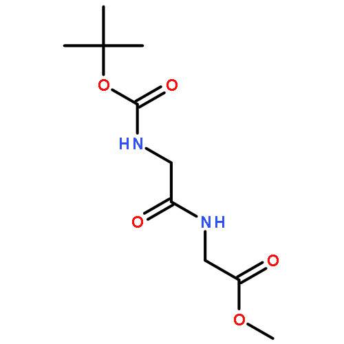 Glycine, N-[N-[(1,1-dimethylethoxy)carbonyl]glycyl]-, methyl ester