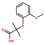 2-(2-Methoxyphenoxy)-2-methylpropanoic acid