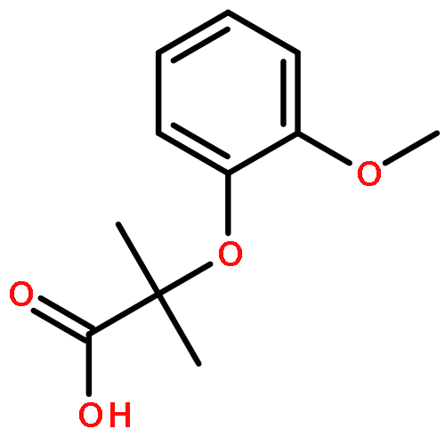 2-(2-Methoxyphenoxy)-2-methylpropanoic acid