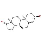 Androstan-17-one, 3-bromo-, (3a,5a)-