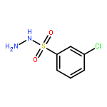 Benzenesulfonic acid, 3-chloro-, hydrazide