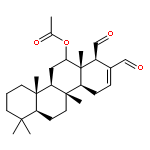 1,2-Chrysenedicarboxaldehyde,12-(acetyloxy)-1,4,4a,4b,5,6,6a,7,8,9,10,10a,10b,11,12,12a-hexadecahydro-4b,7,7,10a,12a-pentamethyl-,(1R,4aS,4bR,6aS,10aS,10bR,12S,12aS)-