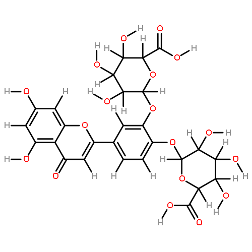 3',4'-Di-O-galacturonoside-3',4',5,7-Tetrahydroxyflavone