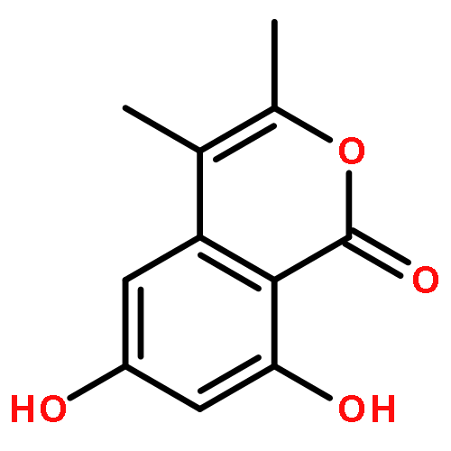 6,8-Dihydroxy-3,4-dimethyl-1H-2-benzopyran-1-one