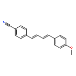 Benzonitrile, 4-[4-(4-methoxyphenyl)-1,3-butadienyl]-