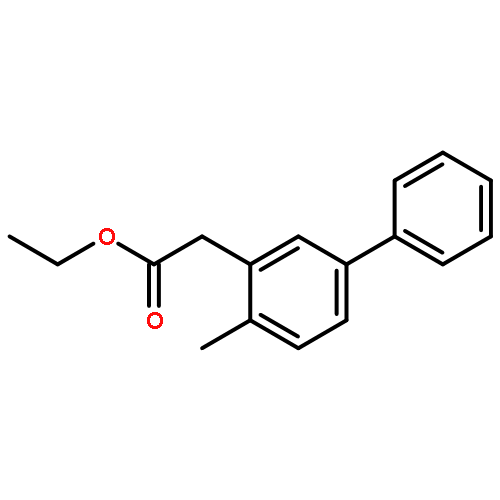 [1,1'-BIPHENYL]-3-ACETIC ACID, 4-METHYL-, ETHYL ESTER