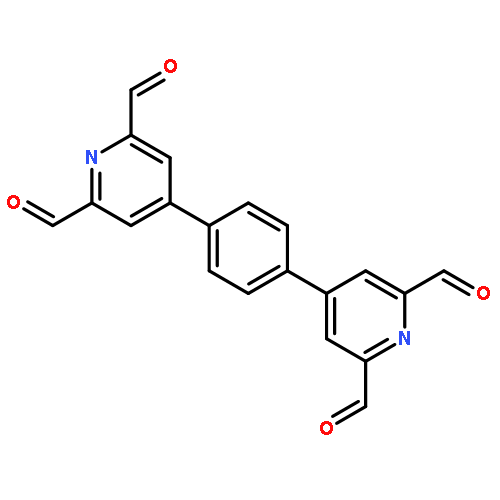 2,6-Pyridinedicarboxaldehyde, 4,4'-(1,4-phenylene)bis-