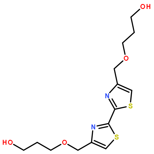 1-Propanol, 3,3'-[[2,2'-bithiazole]-4,4'-diylbis(methyleneoxy)]bis-