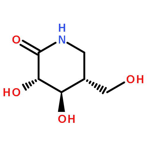 2-Piperidinone, 3,4-dihydroxy-5-(hydroxymethyl)-, (3S,4R,5R)-