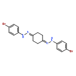 1,4-Cyclohexanedione, bis[(4-bromophenyl)hydrazone]