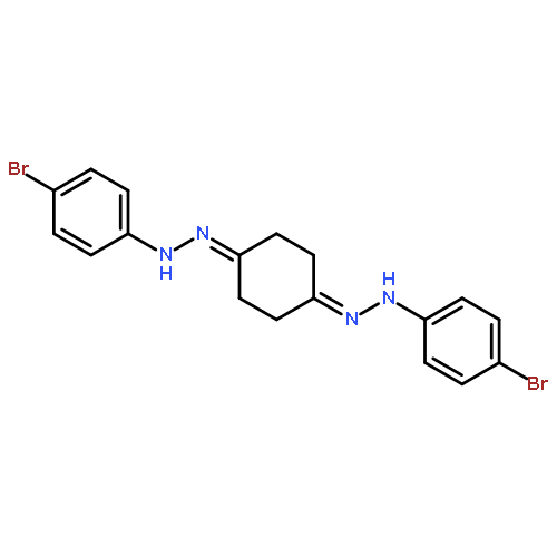 1,4-Cyclohexanedione, bis[(4-bromophenyl)hydrazone]