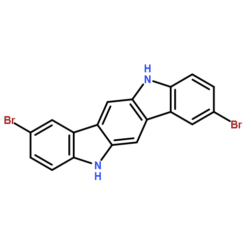 INDOLO[3,2-B]CARBAZOLE, 2,8-DIBROMO-5,11-DIHYDRO-