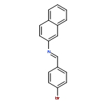 2-Naphthalenamine, N-[(4-bromophenyl)methylene]-