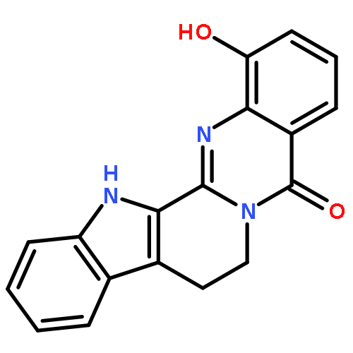 1-Hydroxy-8,13-dihydroindolo[2',3':3,4]pyrido[2,1-b]quinazolin-5( 7H)-one