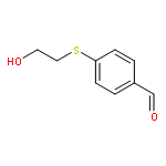 Benzaldehyde, 4-[(2-hydroxyethyl)thio]-