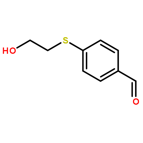 Benzaldehyde, 4-[(2-hydroxyethyl)thio]-