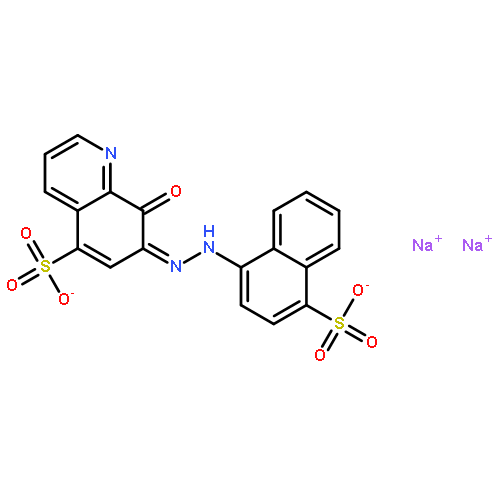 7-(4-Sulfo-1-Naphthylazo)-8-Hydroxyquinoline-5-Sulfonic Acid Sodium Salt