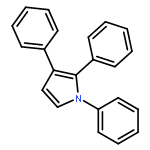 1H-Pyrrole, 1,2,3-triphenyl-