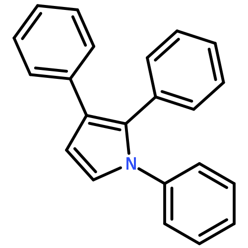 1H-Pyrrole, 1,2,3-triphenyl-