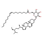 b-D-Glucopyranoside, (3b)-stigmast-5-en-3-yl,6-(9Z)-9-octadecenoate