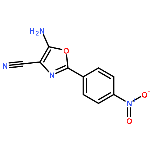 5-amino-2-(4-nitrophenyl)oxazole-4-carbonitrile