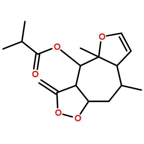 (3aR,4R,4aS,7aS,8S,9aS)-4a,8-dimethyl-3-methylidene-3,3a,4,4a,7a,8,9,9a-octahydrofuro[2',3':4,5]cyclohepta[1,2-c][1,2]dioxol-4-yl 2-methylpropanoate