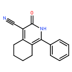 4-ISOQUINOLINECARBONITRILE, 2,3,5,6,7,8-HEXAHYDRO-3-OXO-1-PHENYL-