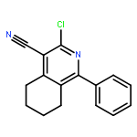 4-Isoquinolinecarbonitrile, 3-chloro-5,6,7,8-tetrahydro-1-phenyl-