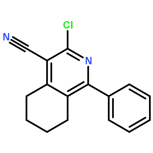 4-Isoquinolinecarbonitrile, 3-chloro-5,6,7,8-tetrahydro-1-phenyl-