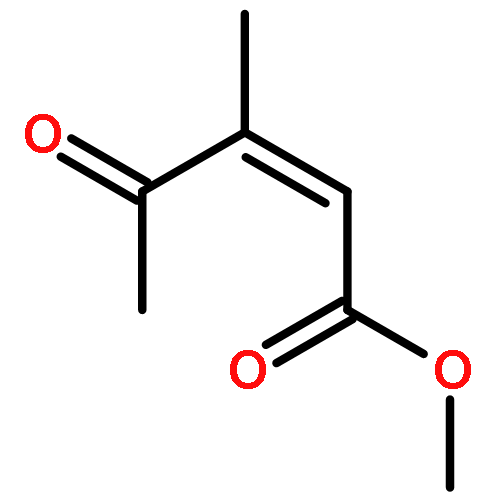 2-Pentenoic acid, 3-methyl-4-oxo-, methyl ester, (2E)-