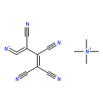 N,N,N-trimethylmethanaminium (2,3,4,4-tetracyanobuta-1,3-dien-1-ylidene)azanide