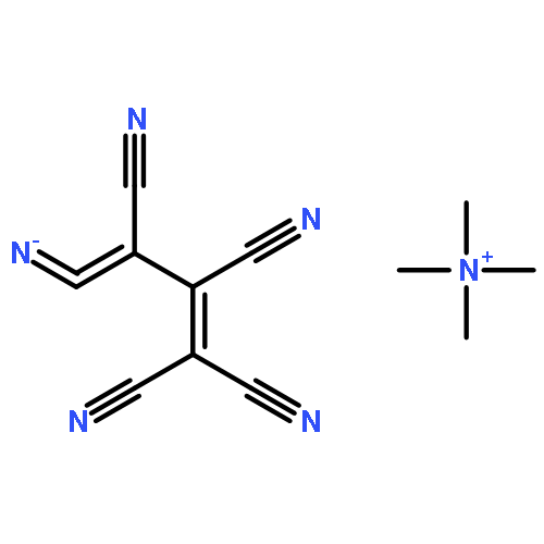 N,N,N-trimethylmethanaminium (2,3,4,4-tetracyanobuta-1,3-dien-1-ylidene)azanide