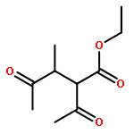 Pentanoic acid, 2-acetyl-3-methyl-4-oxo-, ethyl ester