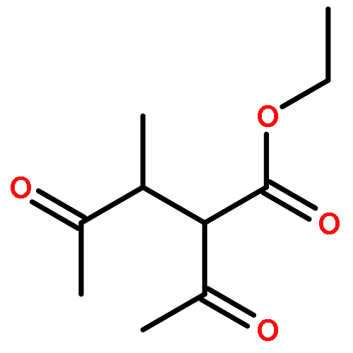 Pentanoic acid, 2-acetyl-3-methyl-4-oxo-, ethyl ester