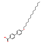 [1,1'-Biphenyl]-4-carboxylic acid, 4'-(tetradecyloxy)-