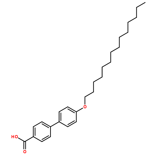 [1,1'-Biphenyl]-4-carboxylic acid, 4'-(tetradecyloxy)-