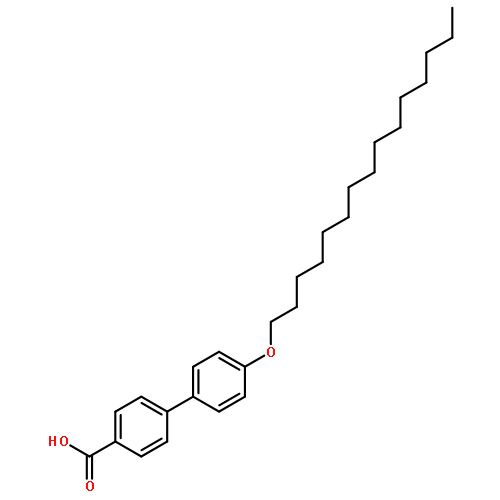 [1,1'-Biphenyl]-4-carboxylic acid, 4'-(pentadecyloxy)-