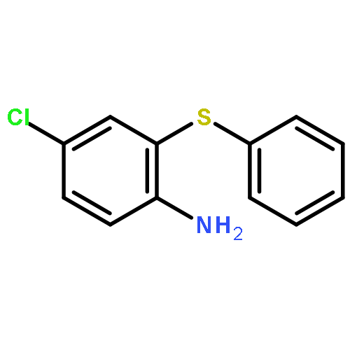 BENZENAMINE, 4-CHLORO-2-(PHENYLTHIO)-