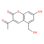 3-Acetyl-7-hydroxy-5-(hydroxymethyl)-2H-chromen-2-one