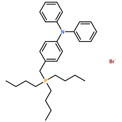 PHOSPHONIUM, TRIBUTYL[[4-(DIPHENYLAMINO)PHENYL]METHYL]-, BROMIDE