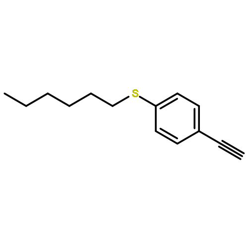 Benzene, 1-ethynyl-4-(hexylthio)-