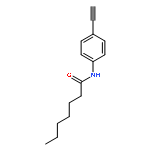 HEPTANAMIDE, N-(4-ETHYNYLPHENYL)-