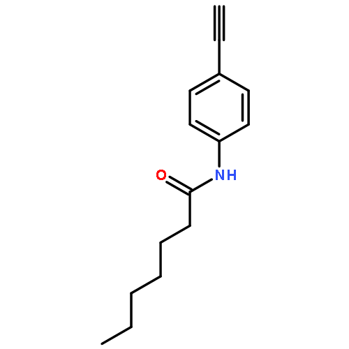 HEPTANAMIDE, N-(4-ETHYNYLPHENYL)-